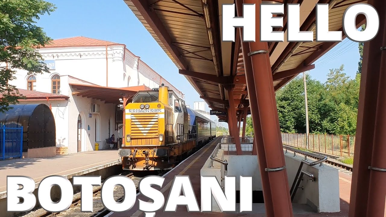 BOTOSANI | Capat de linie absoluta a trenurilor de calatori cu miscare redusa