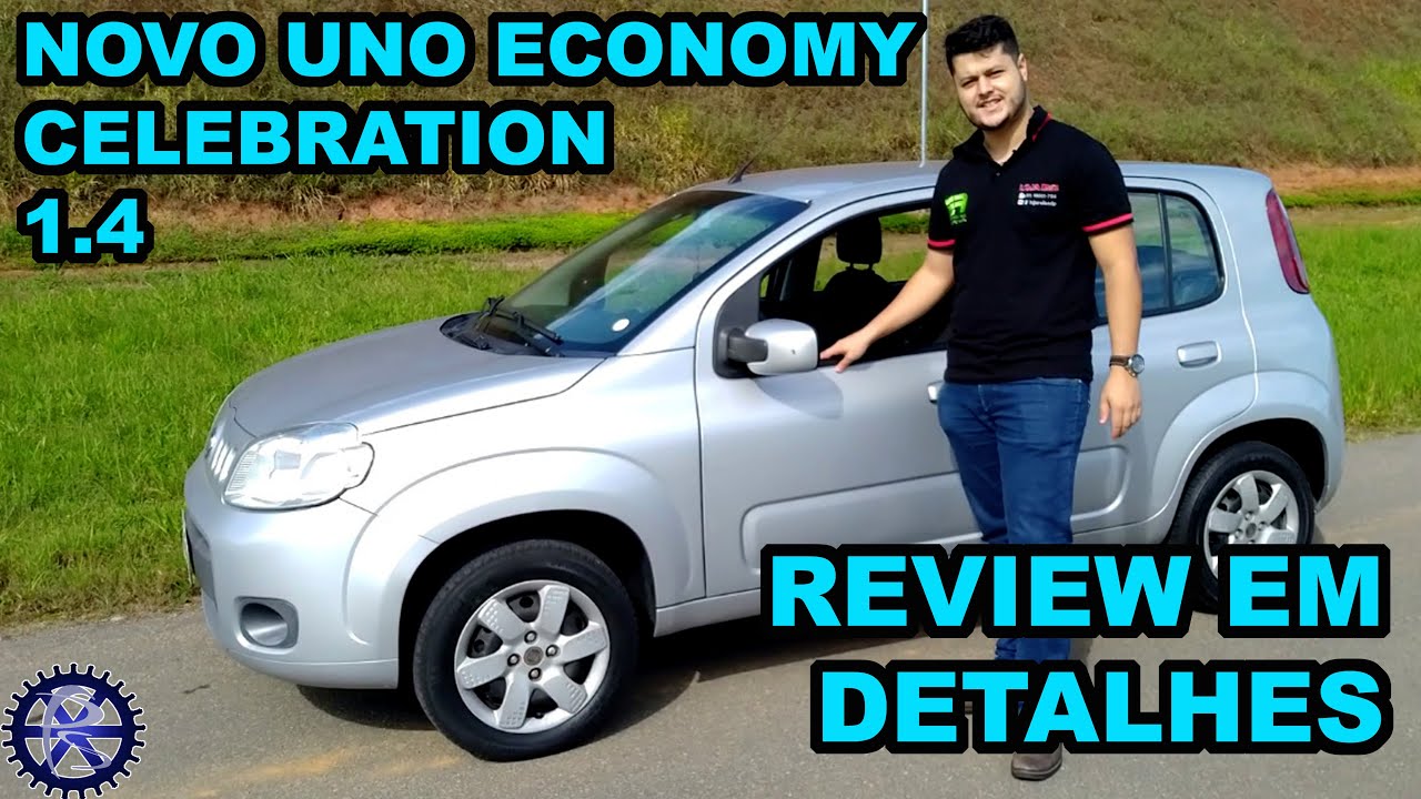 NOVO UNO ECONOMY CELEBRATION 1.4 2014 | REVIEW EM DETALHES