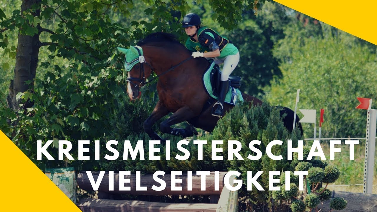 Kreismeisterschaft Vielseitigkeit und ich gehe BADEN! 🙈