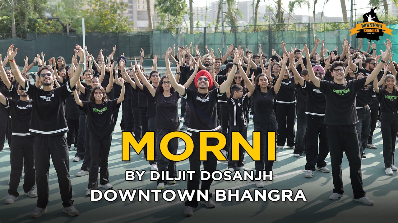 DOWNTOWN BHANGRA | MORNI | THE JIMMY FALLON SHOW | DILJIT DOSANJH | BHANGRA CHOREOGRAPHY MORNI