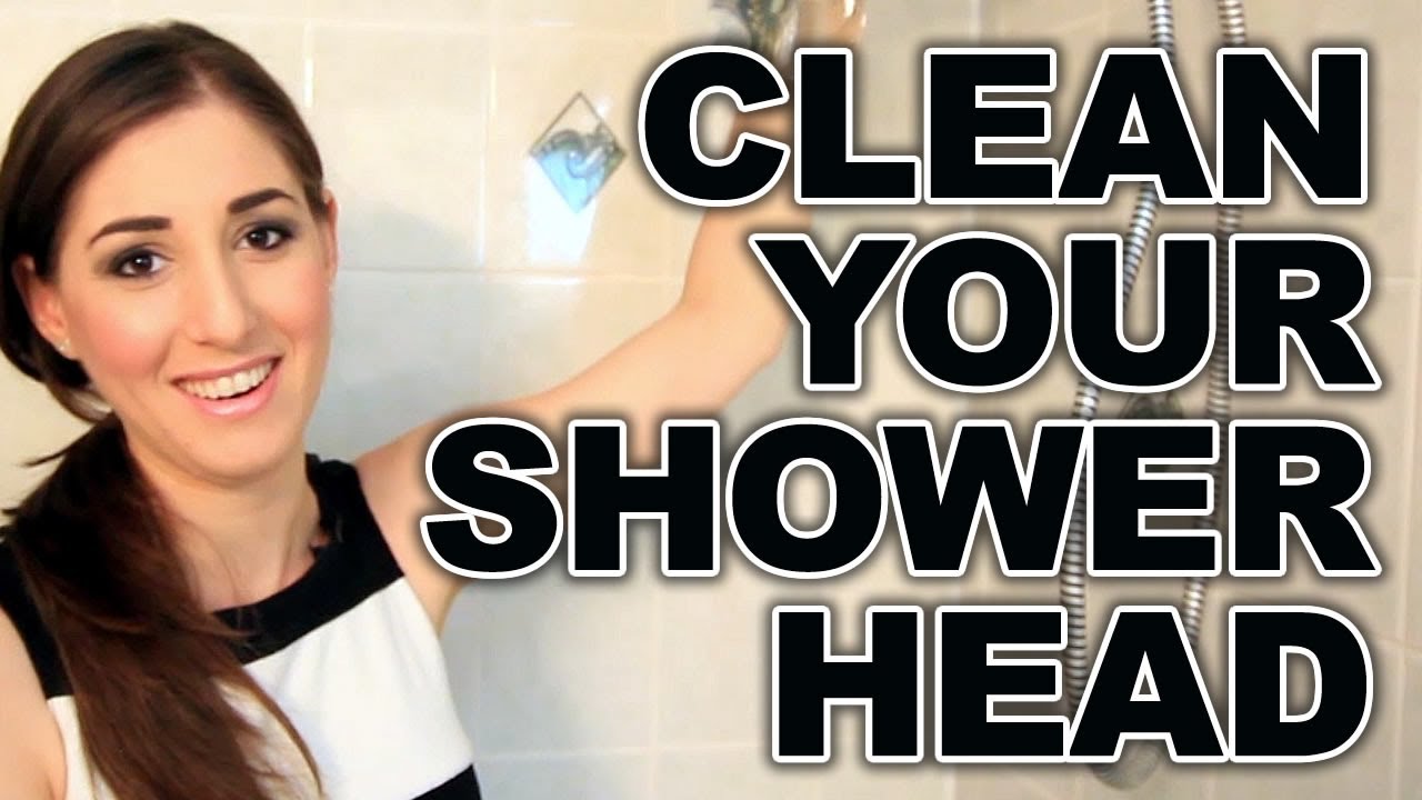 How to Clean Your Shower Head! Easy Bathroom Cleaning Ideas (Clean My Space)