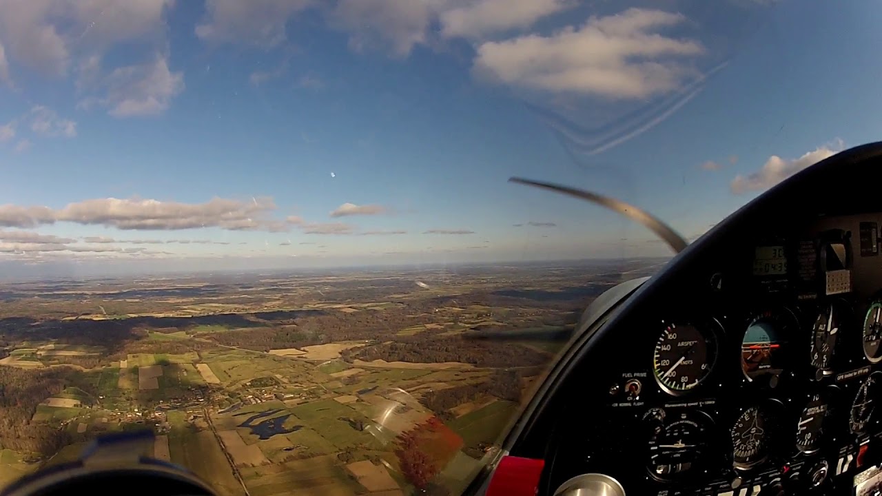 Diamond DA-20 C1 Katana | VFR Poland | VFR Polska | HD