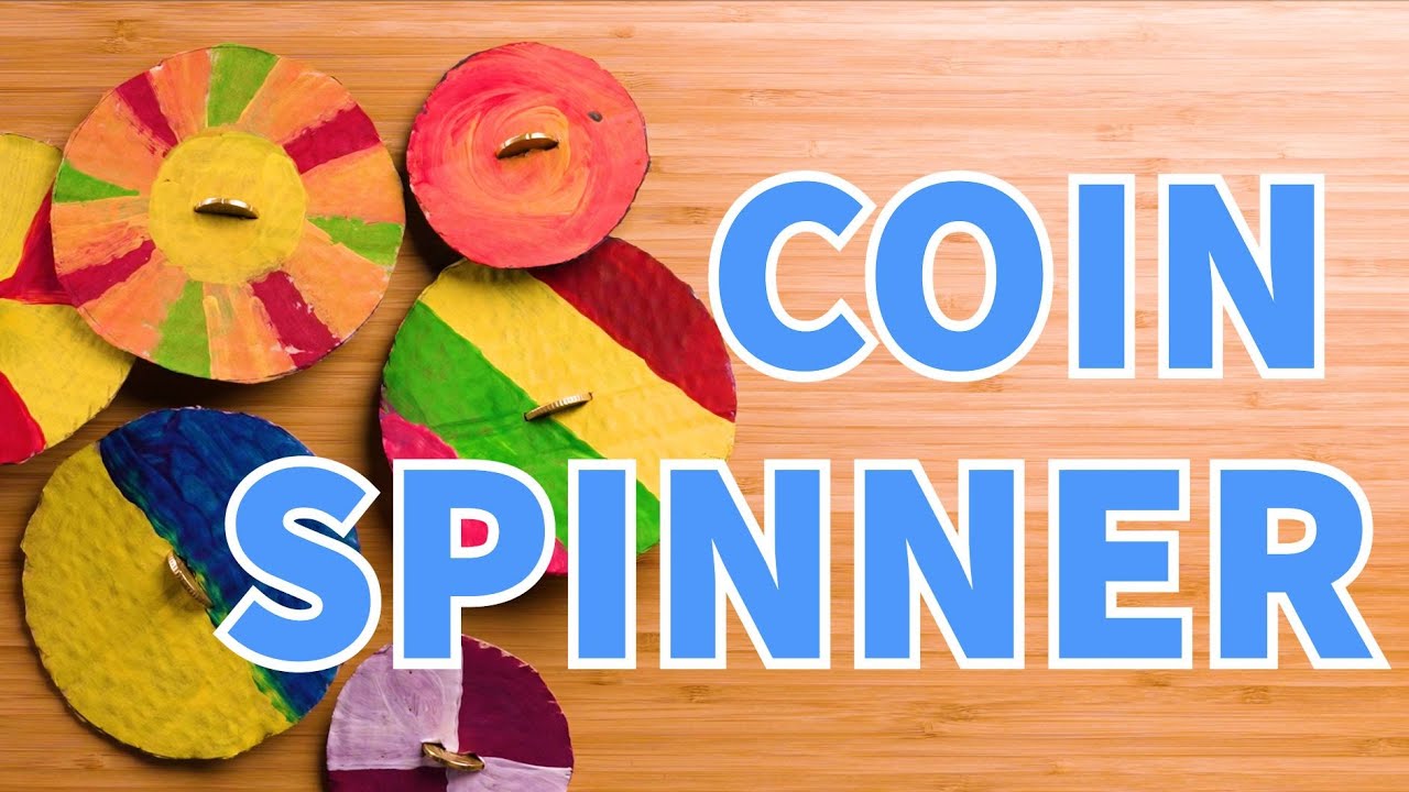 How to make penny spinner | kids science STEM activity