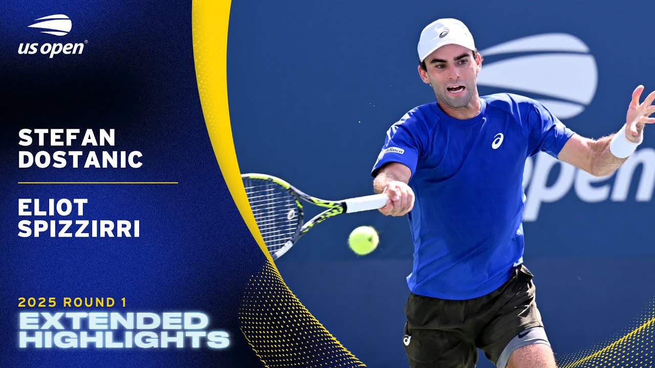 Stefan Dostanic vs. Eliot Spizzirri Extended Highlights | 2025 US Open Round 1