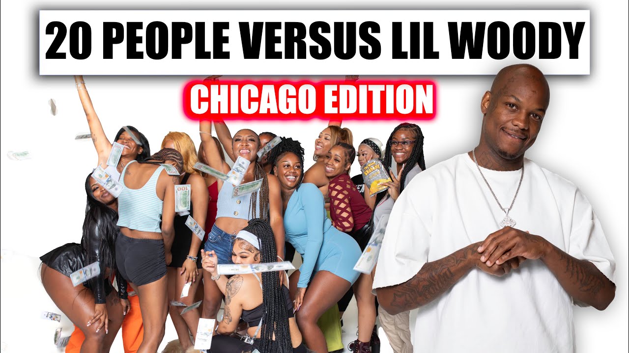 20 WOMEN VS 1 COMEDIAN (CHICAGO EDITION): LIL WOODY #skinbone
