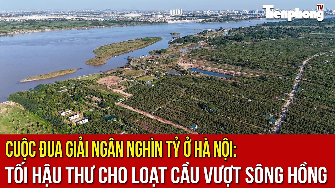 Cuộc đua giải ngân nghìn tỷ ở Hà Nội: Tối hậu thư cho loạt cầu vượt sông Hồng
