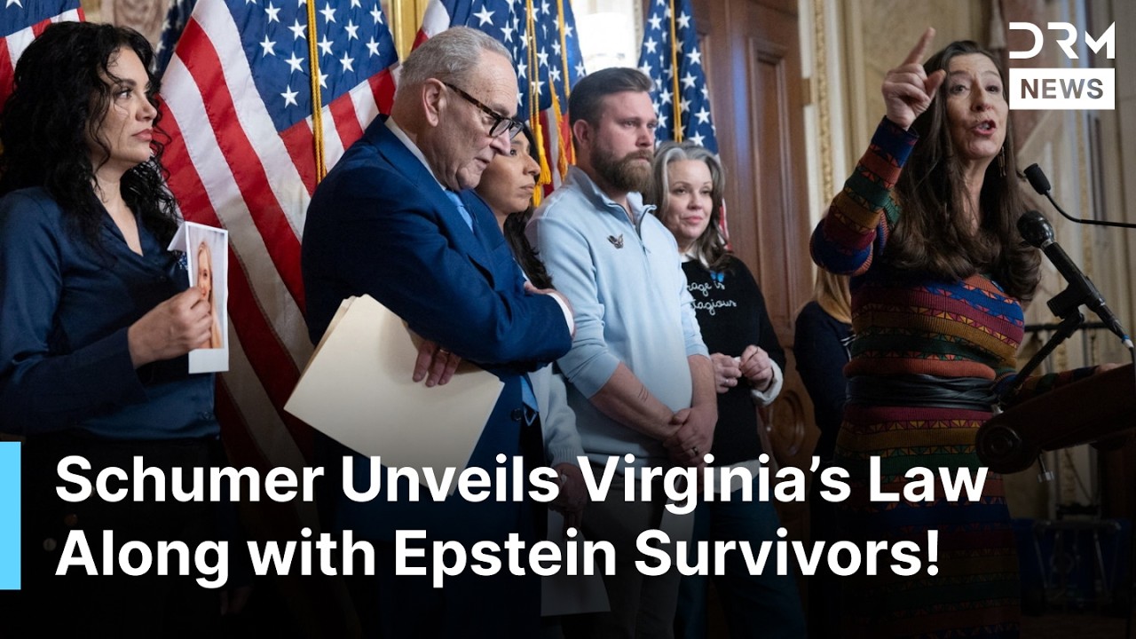HISTORIC MOMENT: Senator Schumer Introduces “Virginia’s Law” to Protect Trafficking Survivors | AC1Z