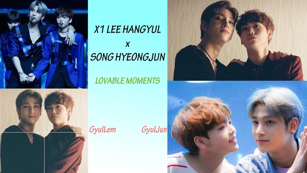 X1 LEE HANGYUL x SONG HYEONGJUN MOMENTS // GyulLem - GyulJun moments