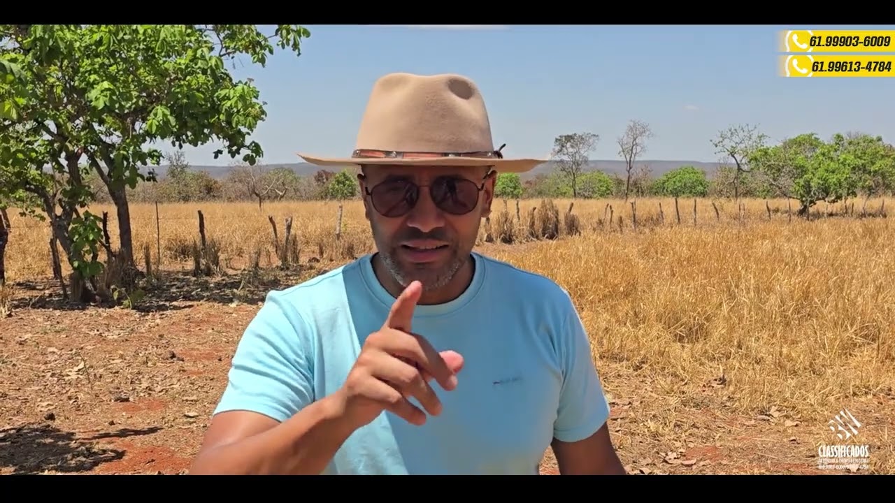 SÍTIO À VENDA – Unaí/MG (22 km de Cabeceiras-GO), pecuária, corte, leite e lavoura. R$800.000,00.