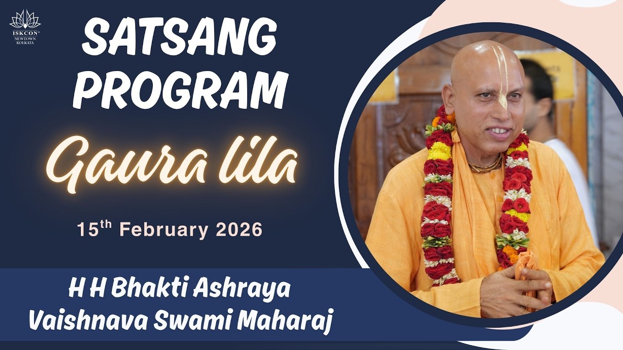 Gaur Lila Class by His Holiness Bhakti Ashraya Vaisnava Maharaj