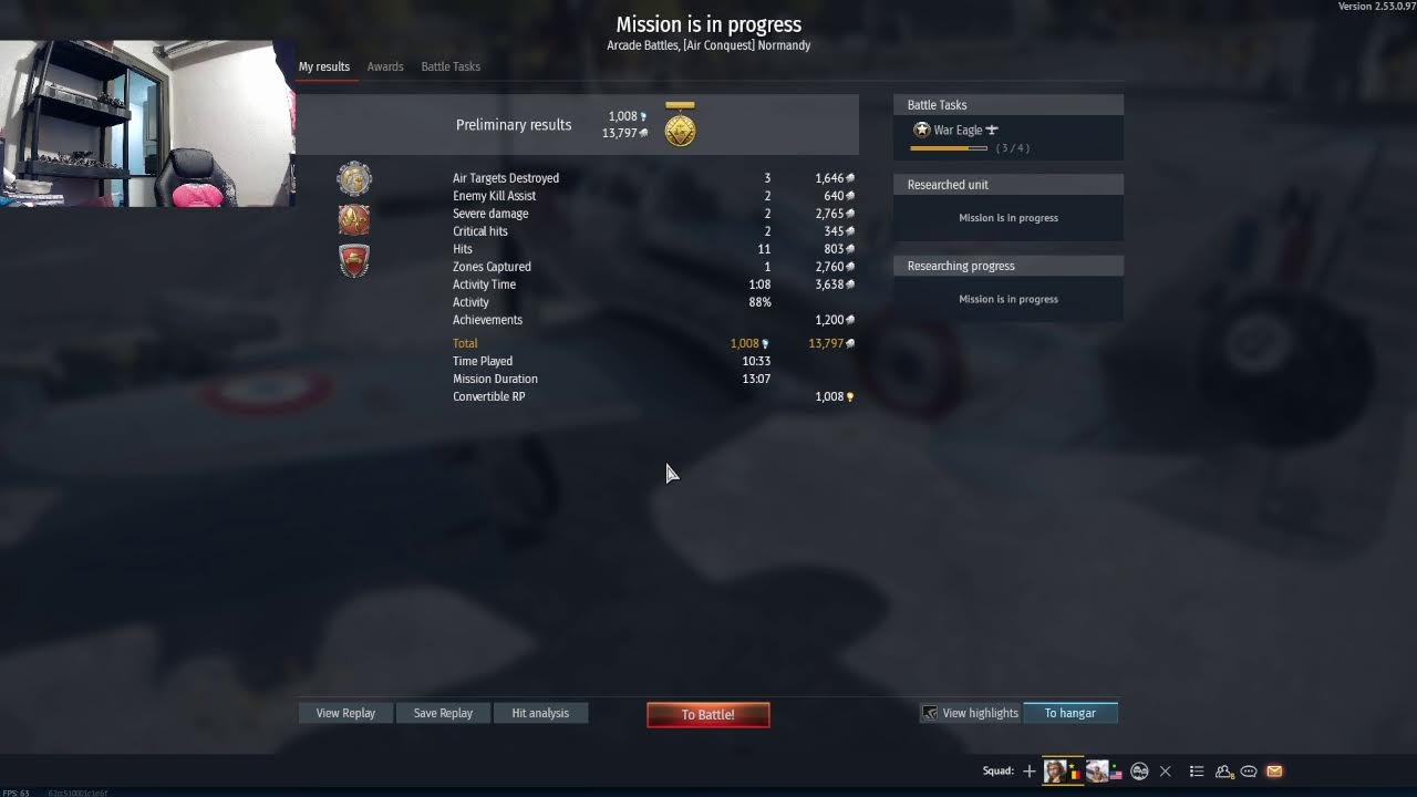 War thunder Air Arcade Chaos Event Grind 3