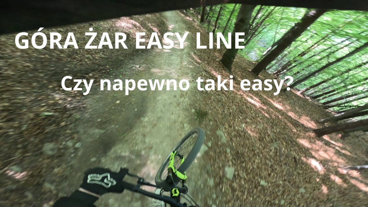 Easy Line – pełny zjazd na Górze Żar (GoPro POV 4k)