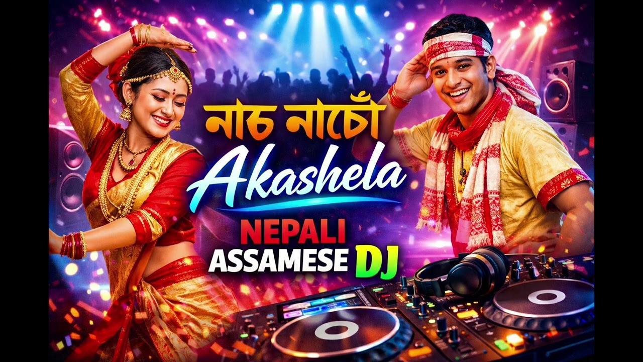 নাচ নাচৌ – Akashela | Nepali Assamese DJ 2026