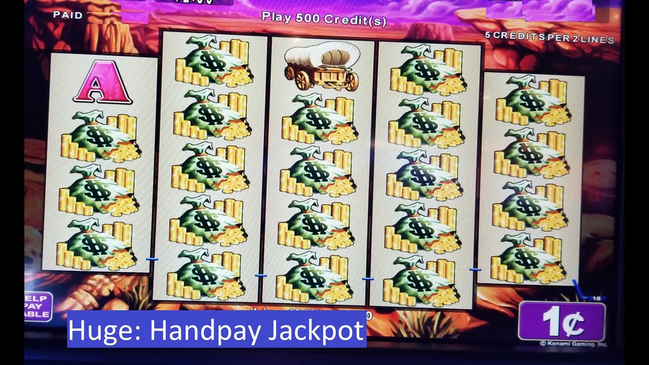 Huge Handpay Jackpot On $2.50 Bet! Rawhide Slot