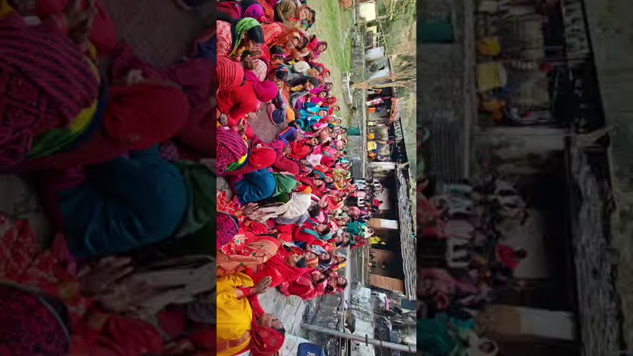 शिवरात्रि पर्व पर किर्तन भजन ॥ आने वाले दिनों में चारों गांवों के द्वारा ॥हवन कुंड खुलेगा 