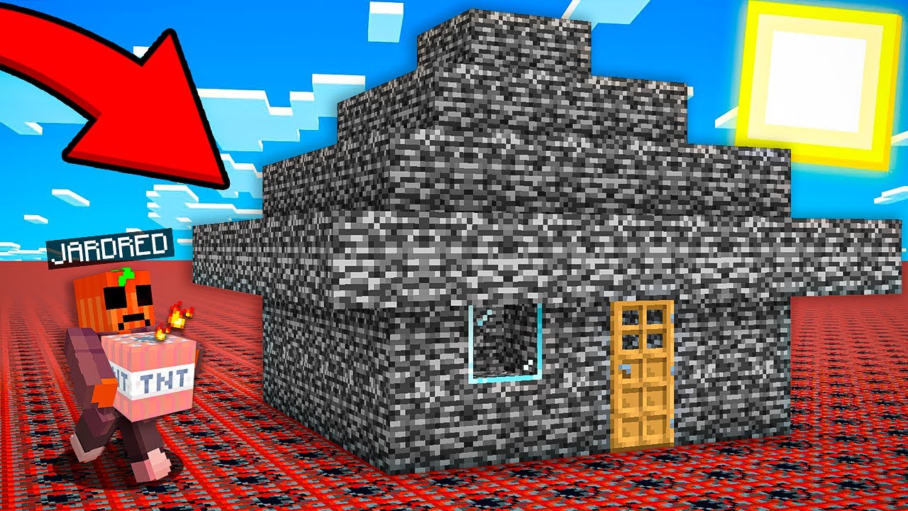 Hice Casa de BEDROCK en Un Mundo de TNT!