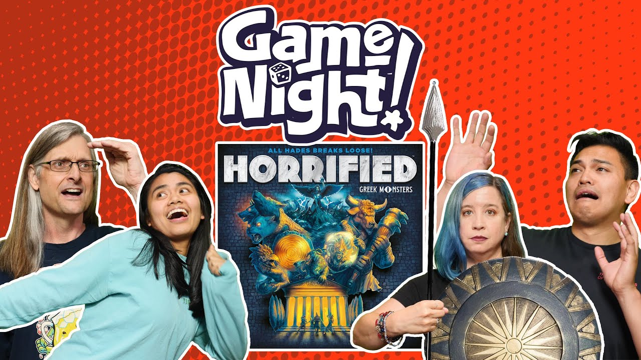 Horrified: Greek Monsters - GameNight! Se11 Ep24  - How to Play and Playthrough