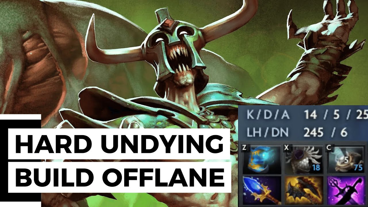 DOTA 2-UNDYING OFFLANE 7.40|BEST HERO OF THE CURRENT META