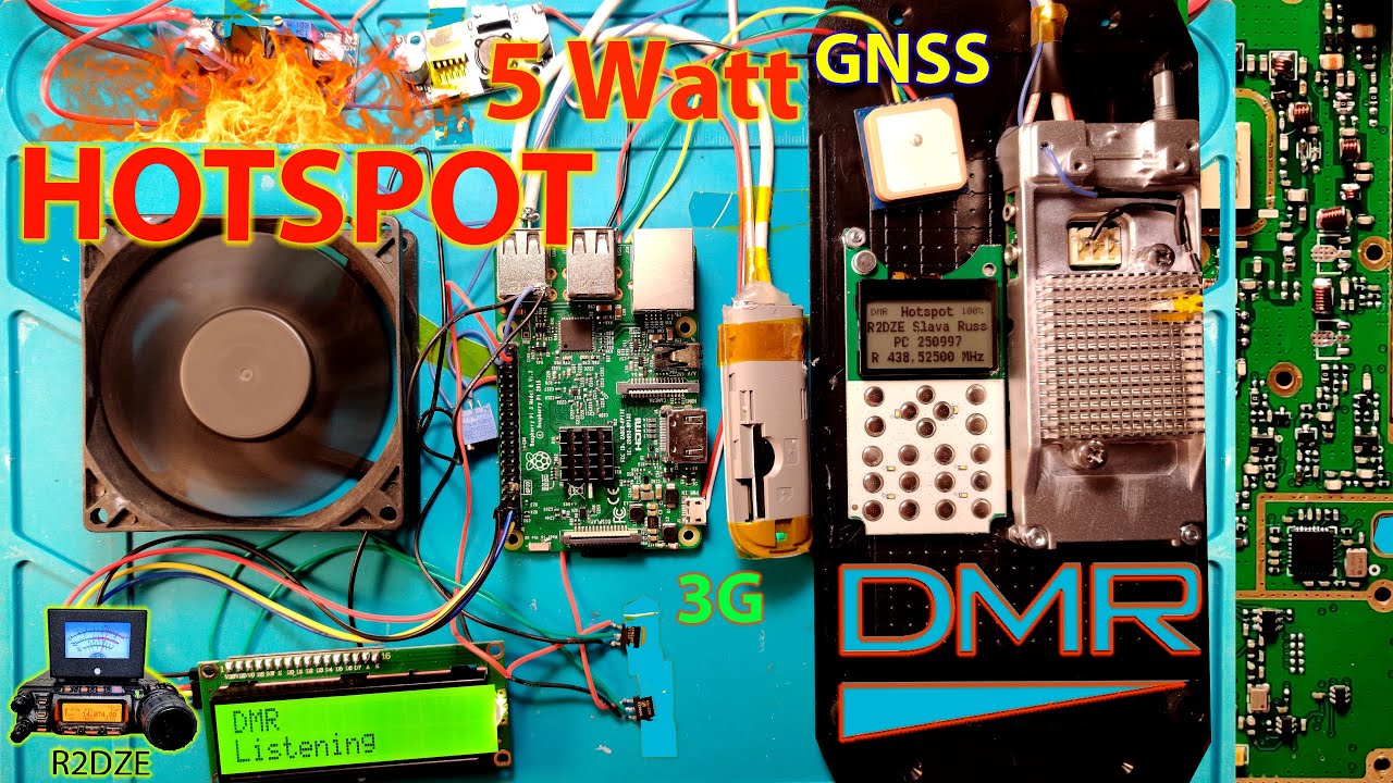 Мощный DMR Hotspot из Baofeng DM-1801