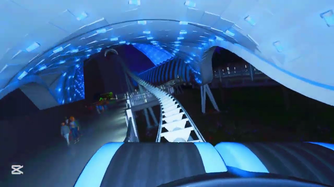 TRON Lightcycle / Run on-ride/Planet Coaster 2