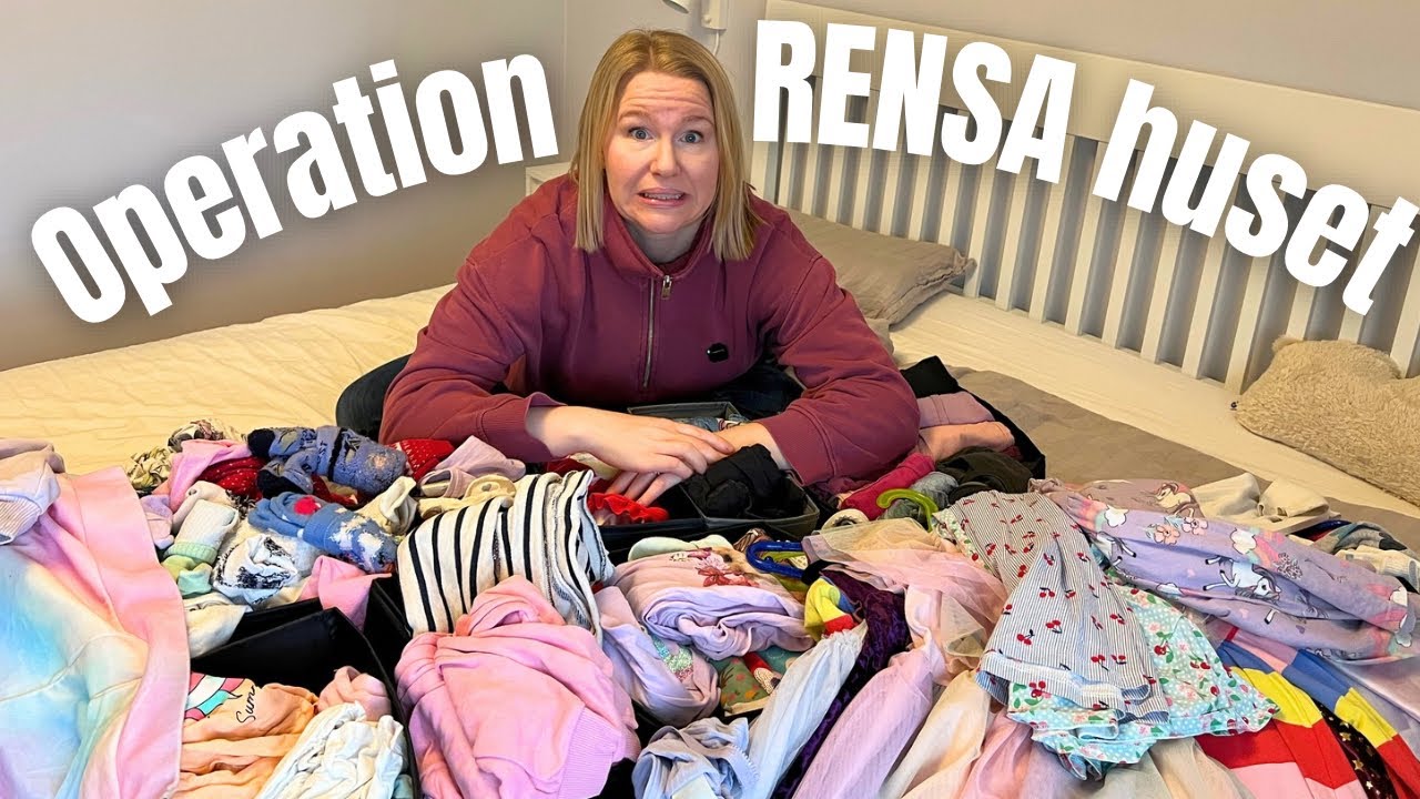 Operation RENSA huset – Del 2 | Barnkläder