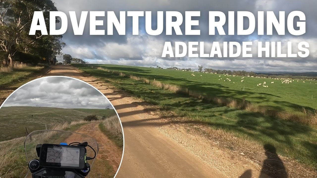 Adventure riding Adelaide Hills on a Honda CRF250 Rally
