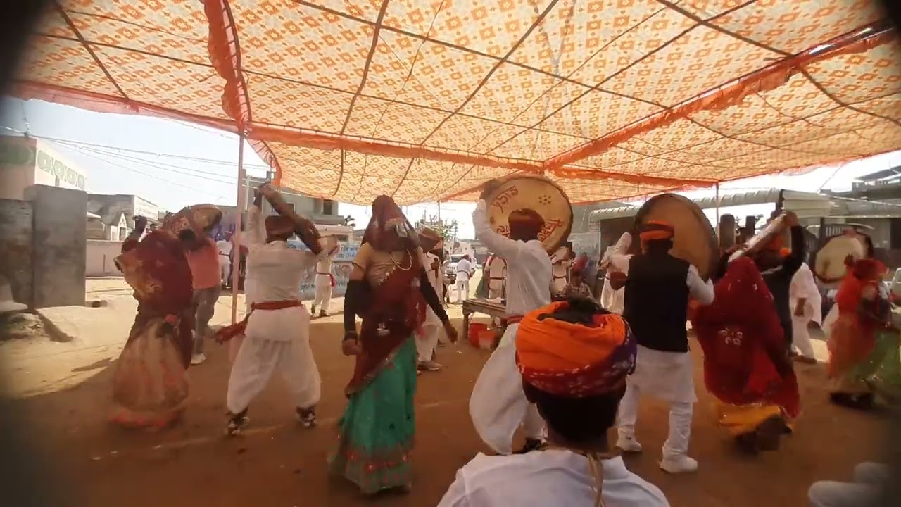 राजस्थान के गांव की होली 🥳#shorts #viral #shortvideos