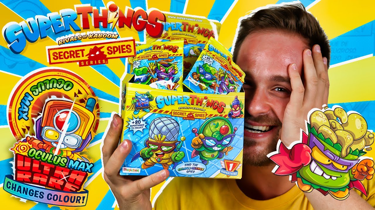 SuperThings Secret Spies Series UNBOXING NUEVA CAJA 50 SOBRES Series 6 en Pe Toys