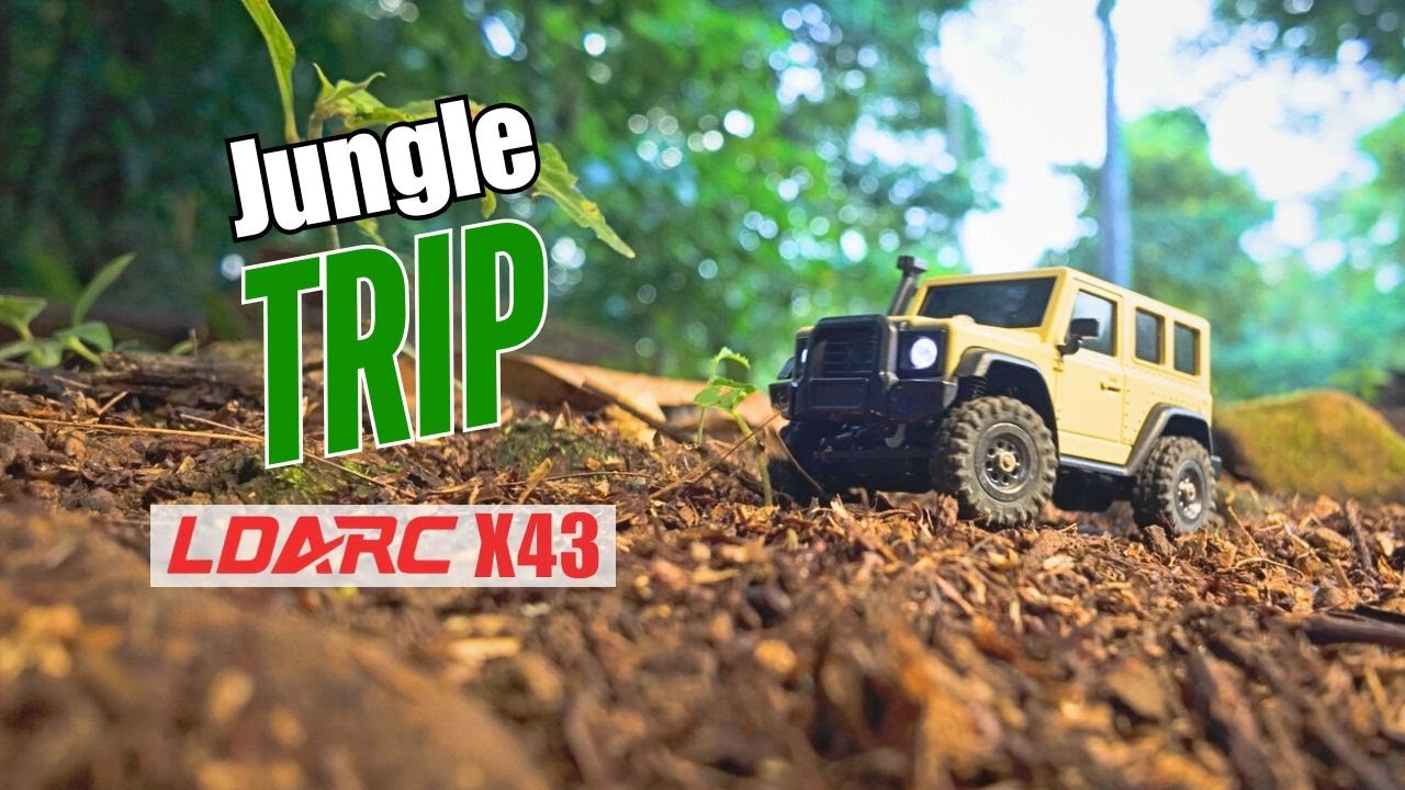 Micro crawler course LDARC X43 Jungle Trip