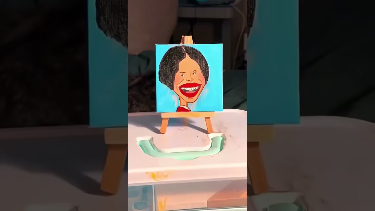 When Angela and Nodal's memes become art #reels #tiktok #shots
