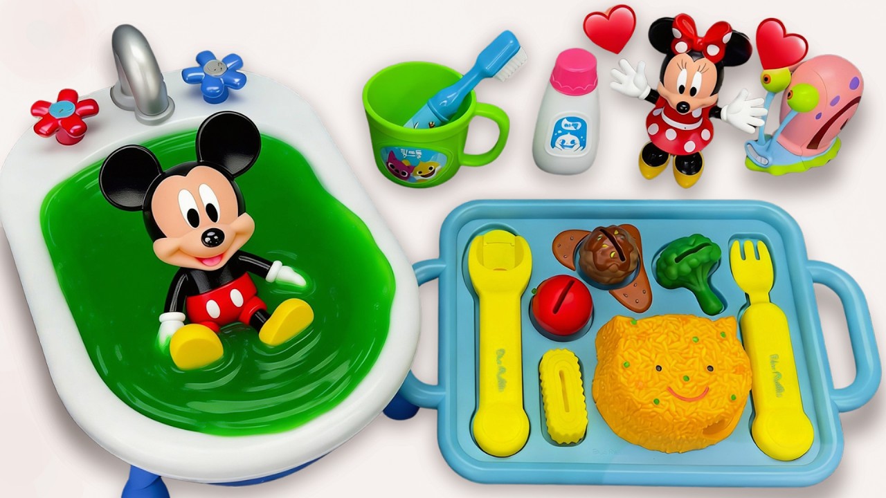Ultimate ASMR Disney Mickey Minnie Mouse House BEST Relaxation Unboxing | TOY PLAYSET ASMR