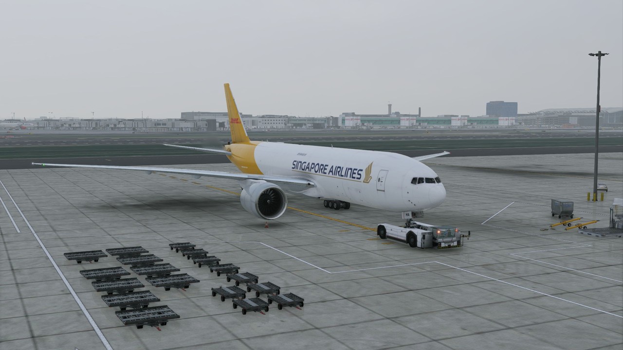 XP12 VATSIM | B77L | We're Back! Departure From London | Singapore Airlines Virtual | SQ7393