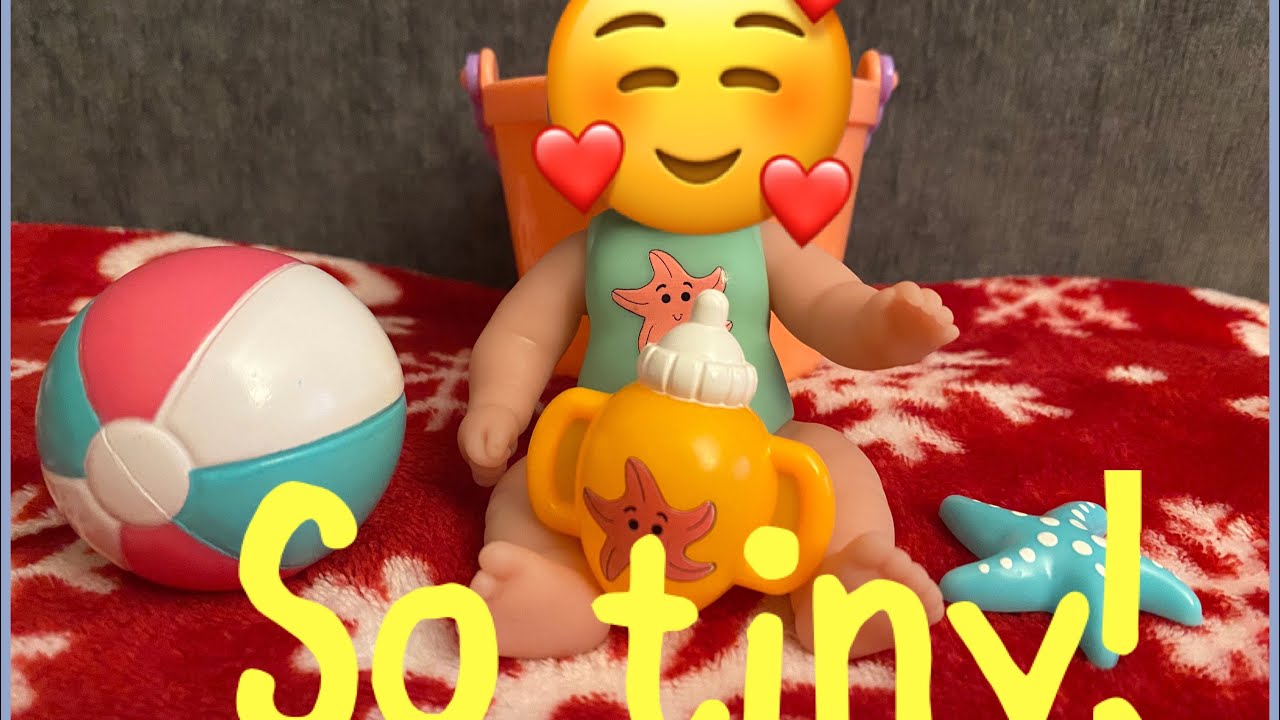 Baby doll reveal! The smallest baby in my collection🥰