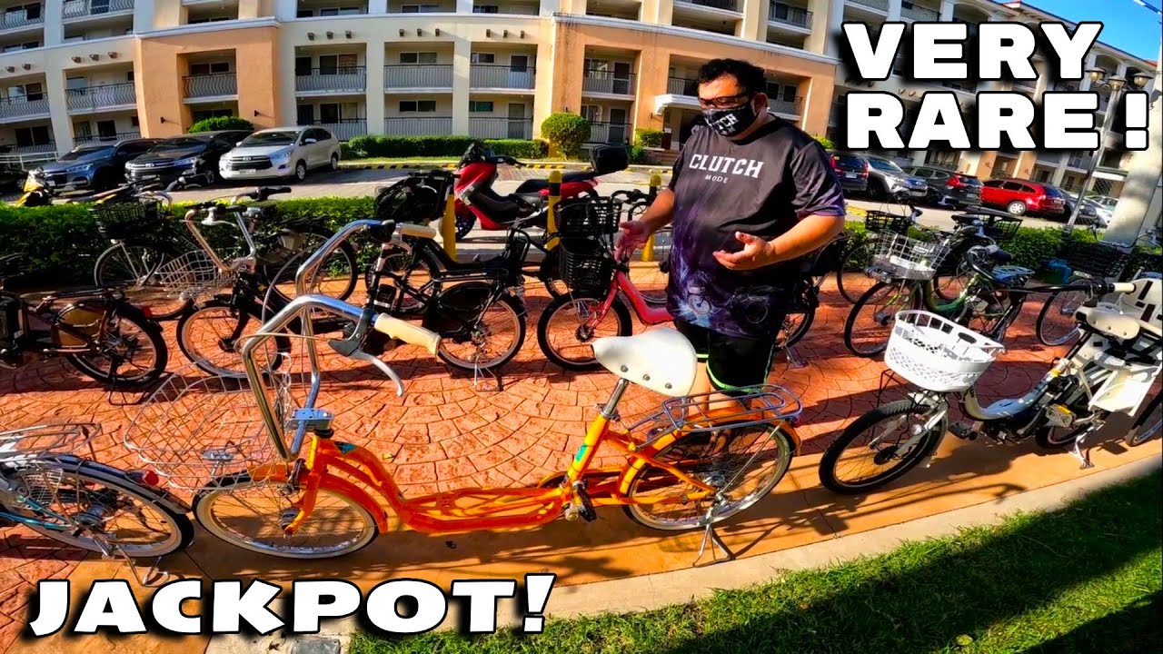 MGA BISIKLETANG MAY PEDAL ASSIST NA GALING SA JAPAN SURPLUS BIKE SHOP