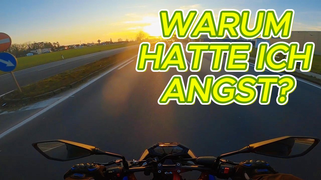 MOTORRAD ALLTAG DEUTSCH 2026 , WARUM ICH ANGST HATTE VOR MOTORR&Auml;DER😱😱😱