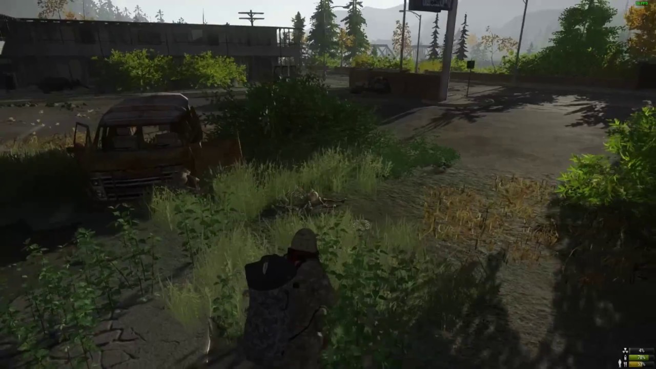 Miscreated - Car on fire