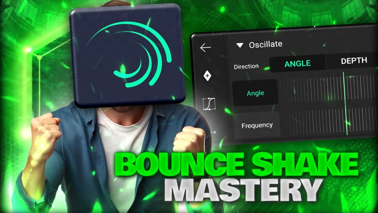 BOUNCE SHAKE TUTORIAL 🤩 Alight motion edit #radhaandkrishna edit ae inspired 