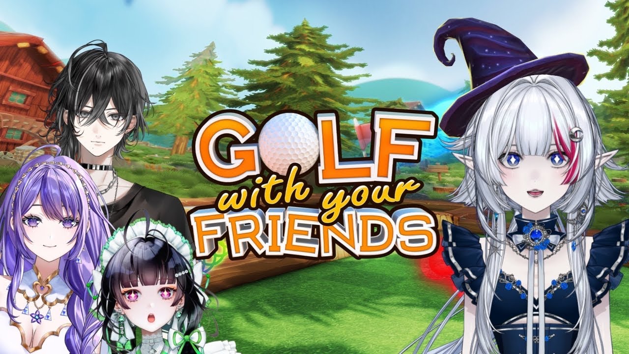 【コラボ】ゴルフボールになって遊ぼう！⛳【Golf With Your Friends】