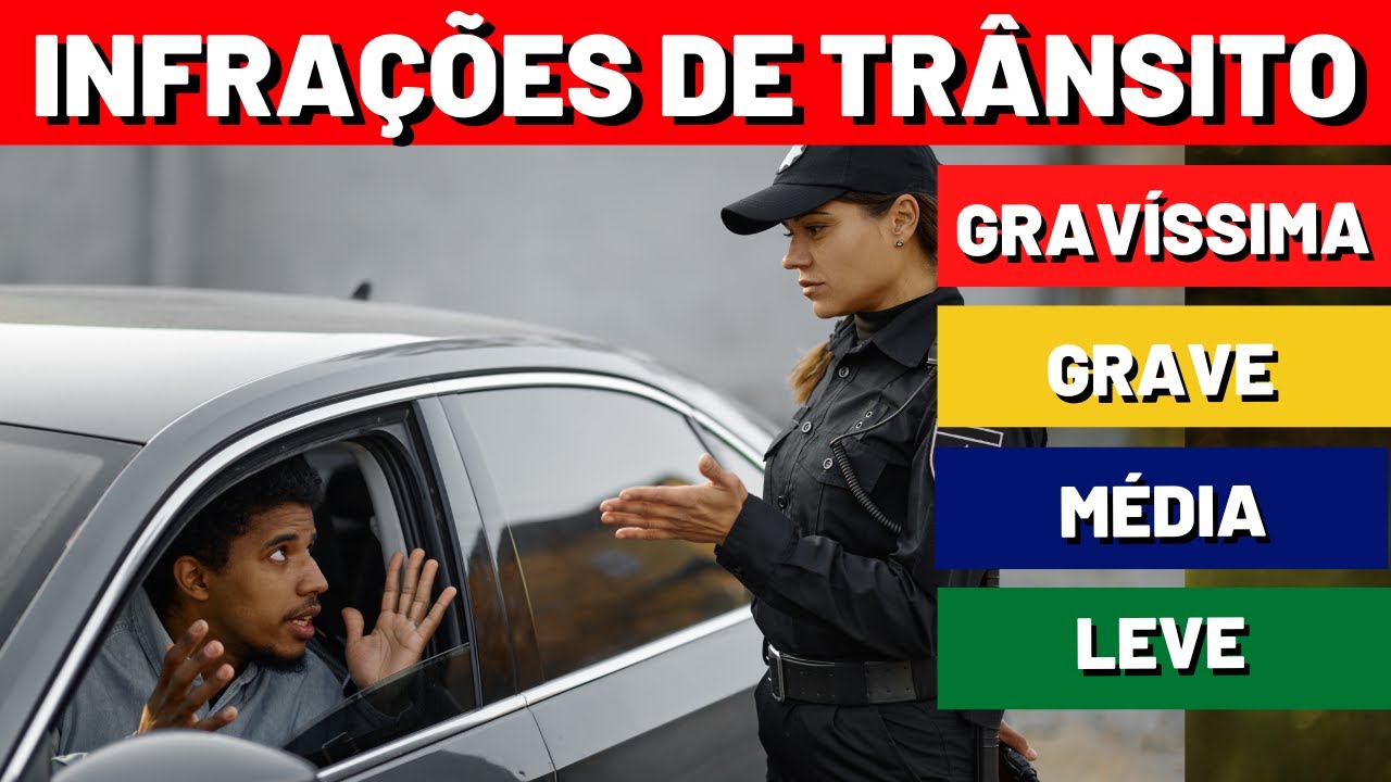 Como memorizar infrações de trânsito - Multas gravíssimas, graves, médias e leves | Simulado DETRAN