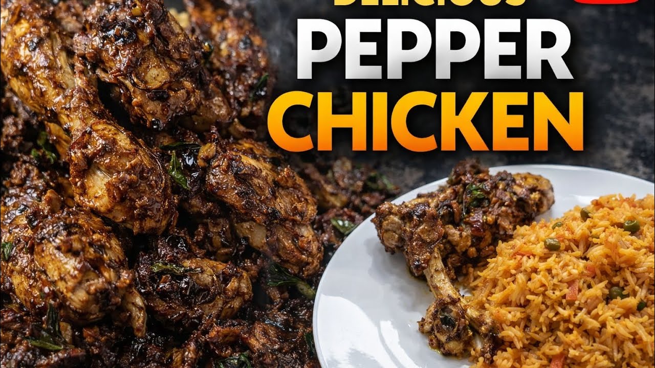 Pepper chicken recipe in tamil 