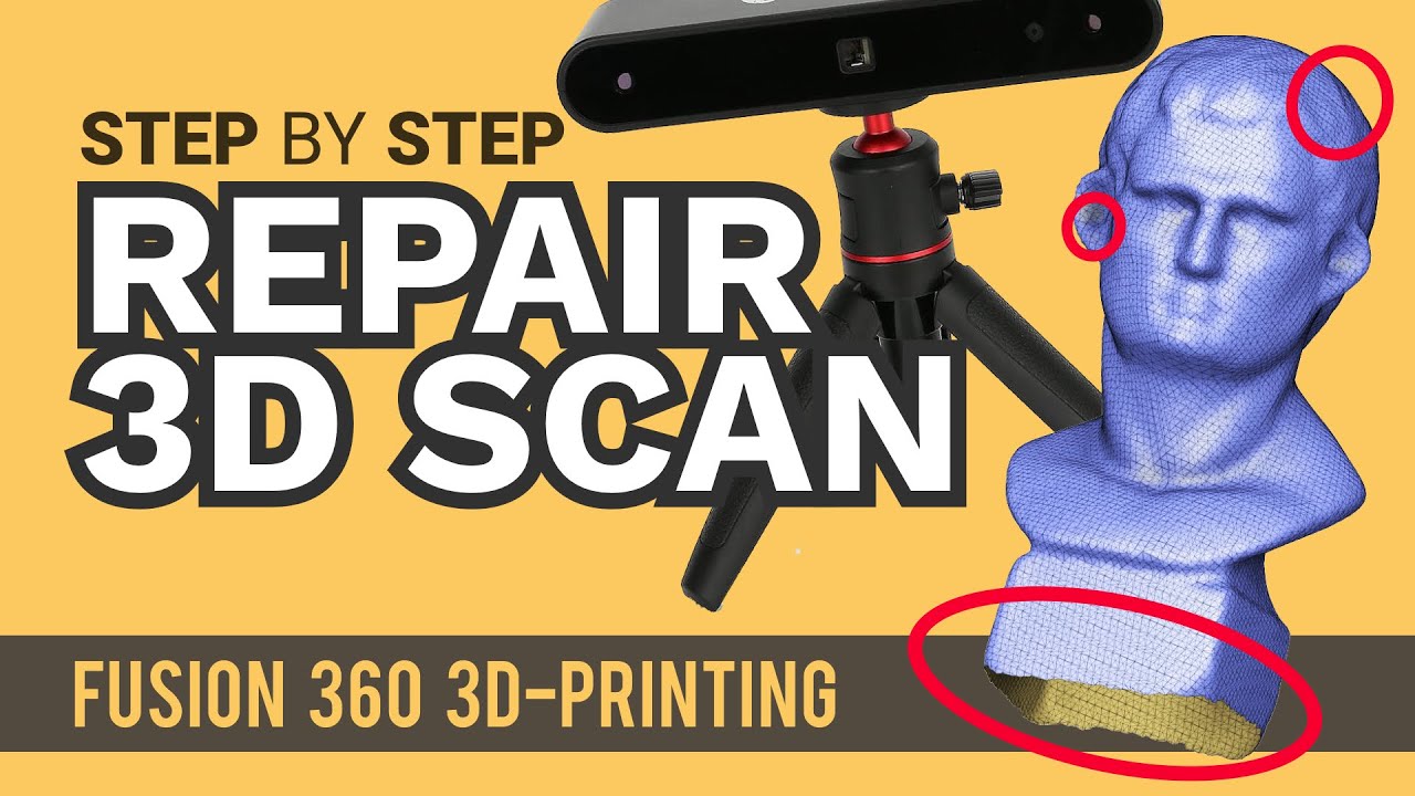 3D-сканирование: исправление и изменение в Fusion 360