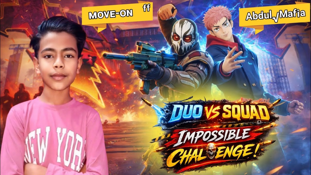 Duo vs Squad: Impossible Ya Legend Move?! 👀🔥