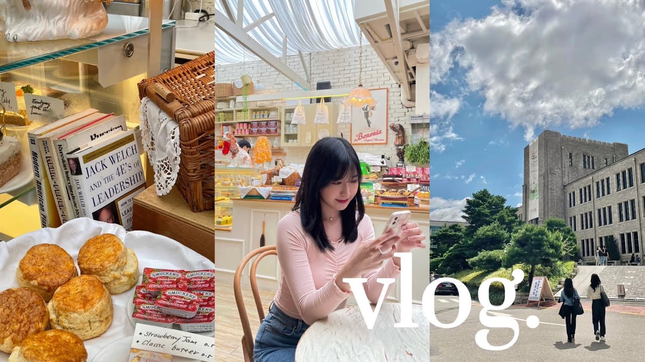 vlog🇰🇷 | 韓國開學週！東國大宿舍room tour、益善洞水水咖啡廳
