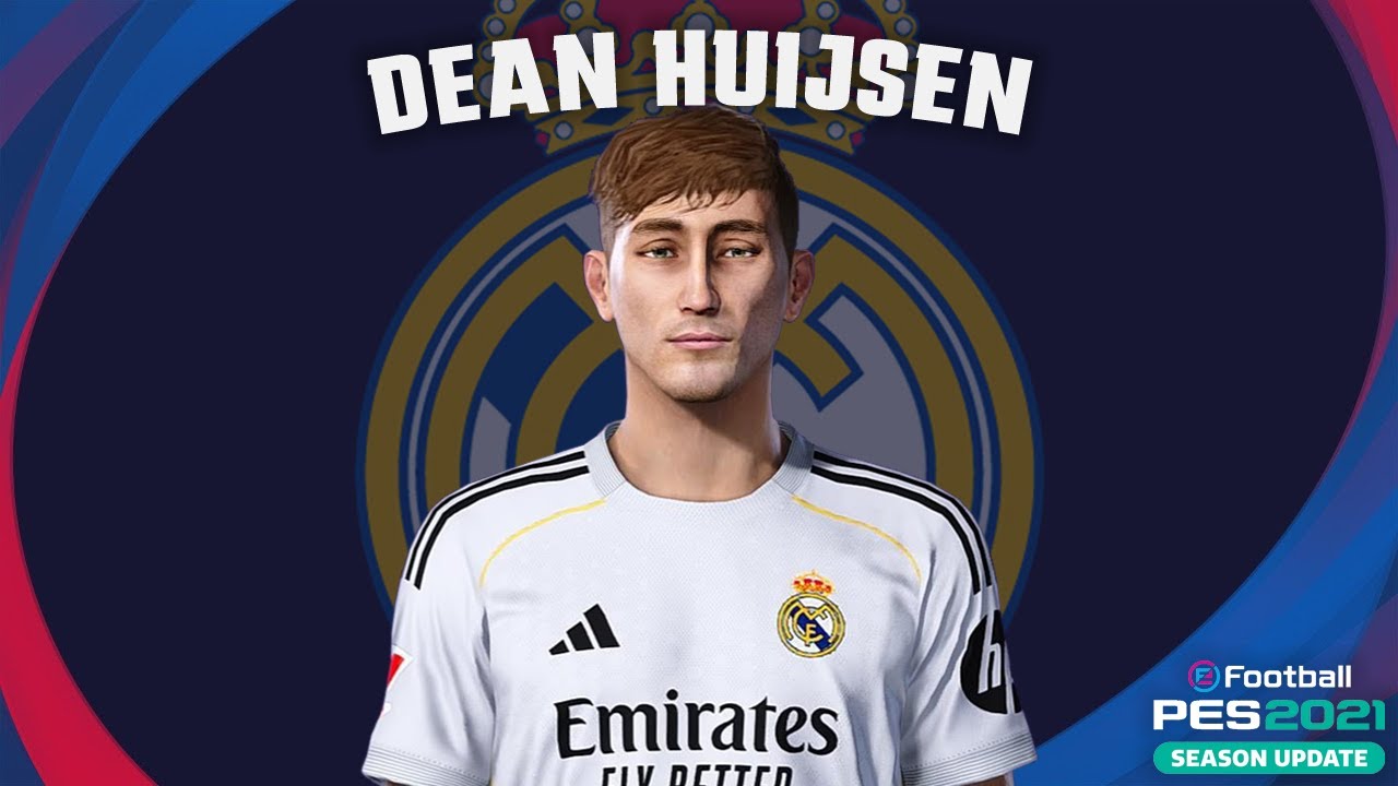 Dean Huijsen🇪🇸 (Real Madrid) How to create in Pes 2021
