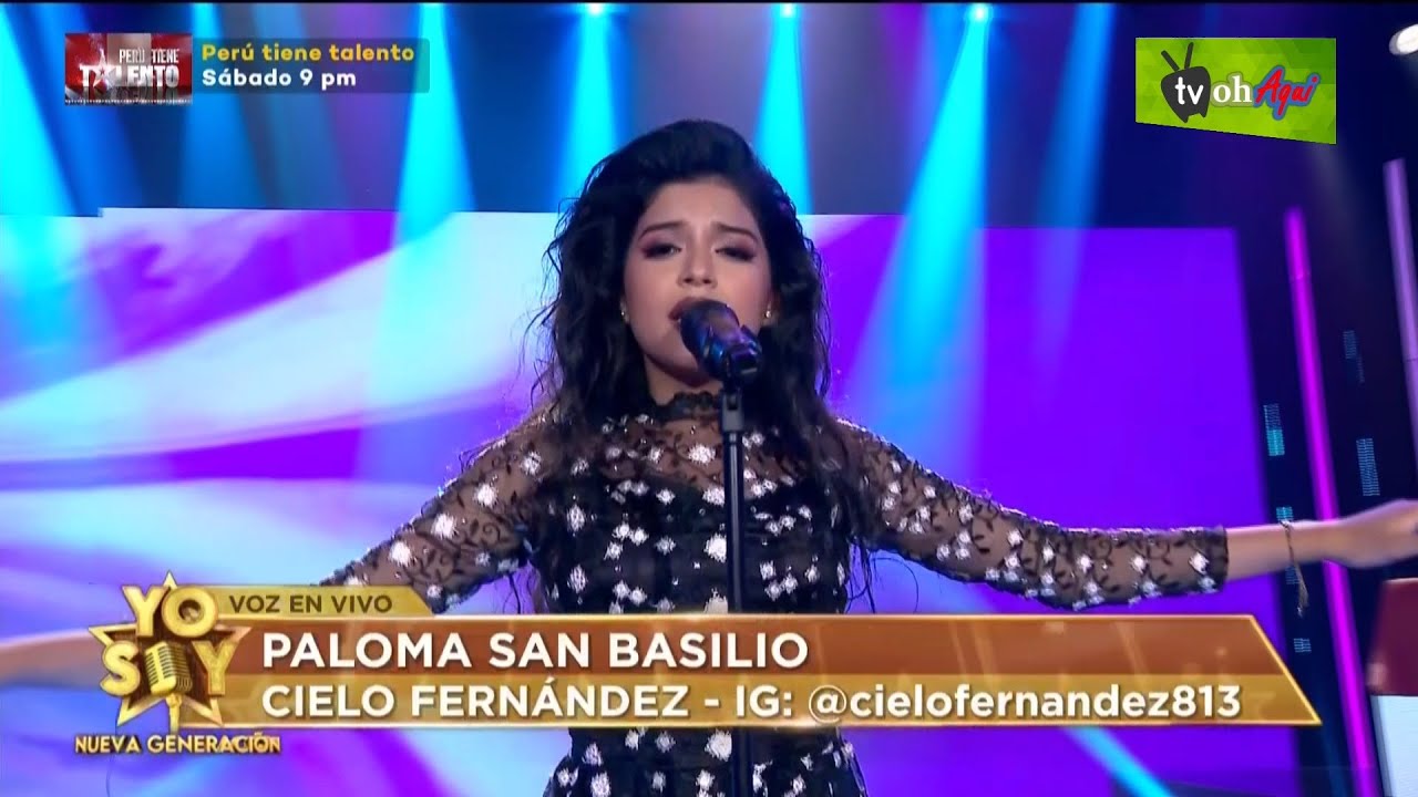 CIELO FERNANDEZ YO SOY PALOMA SAN BASILIO 2022