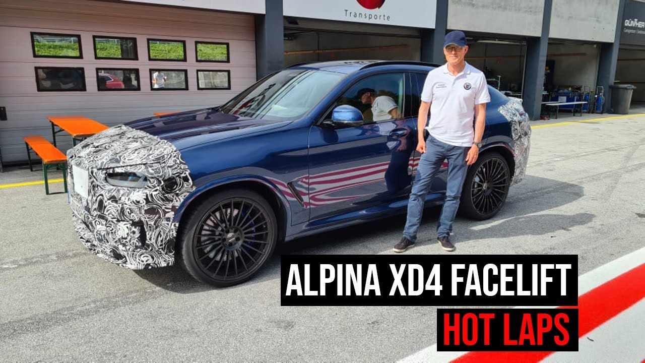 ALPINA XD4 2022 трековое вождение