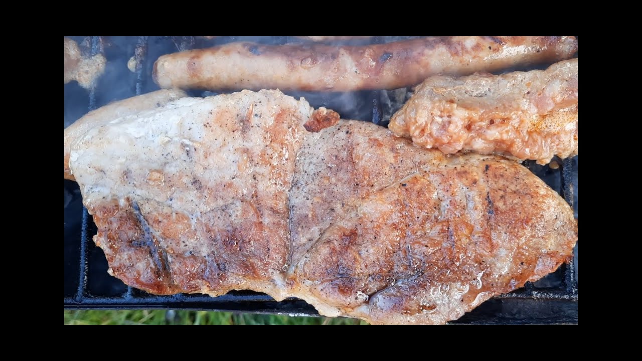 🔥Gatit in natura ! Porc,pui,carnaciori si mititei pe gratar in mijlocul naturii,intr-un loc superb !