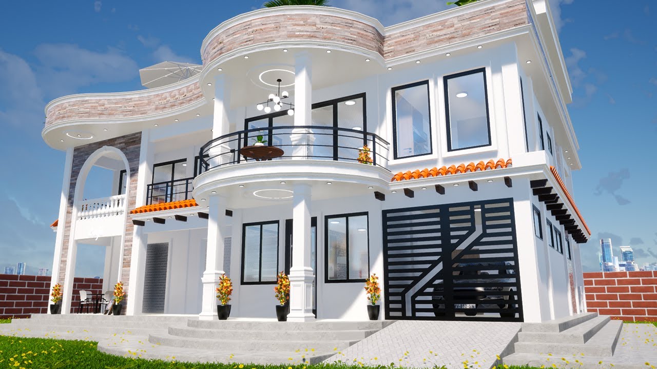 ✅Casa de 3 pisos con terraza | Diseño de casa 12 x 15 metros | Diseño de casa para un guatemalteco
