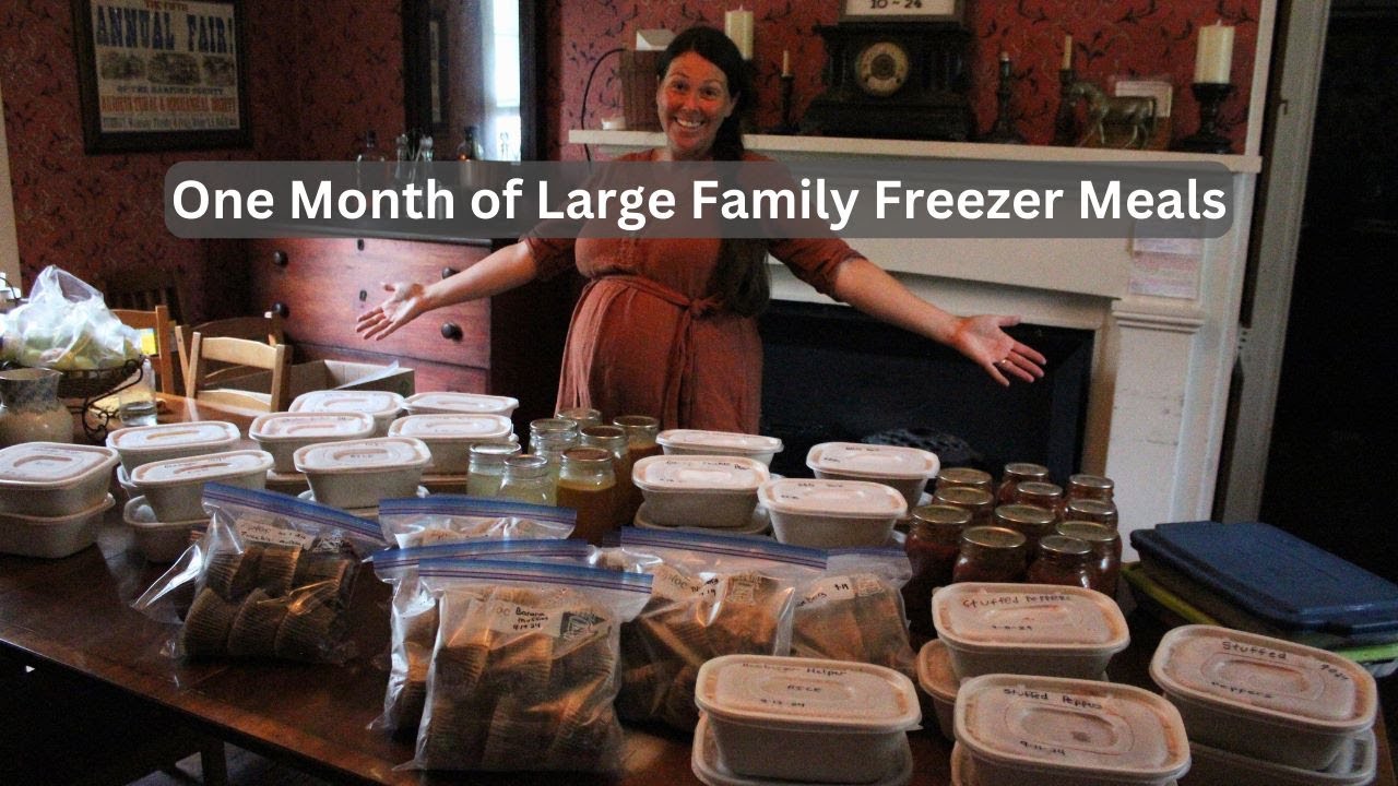 MASSIVE Post Partum MEAL PREP for my Family of 9
