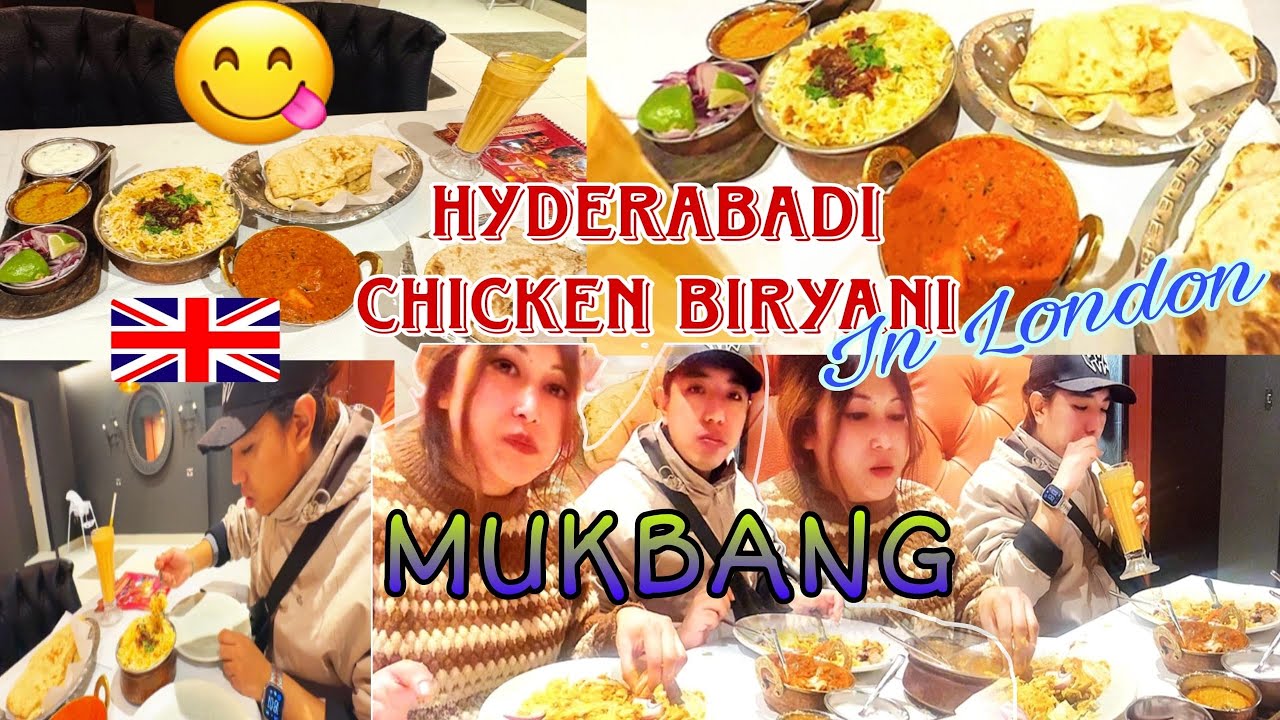 🍗 Epic Chicken Biryani Mukbang in London! You Won't Believe This Flavor Explosion! 🌍🔥